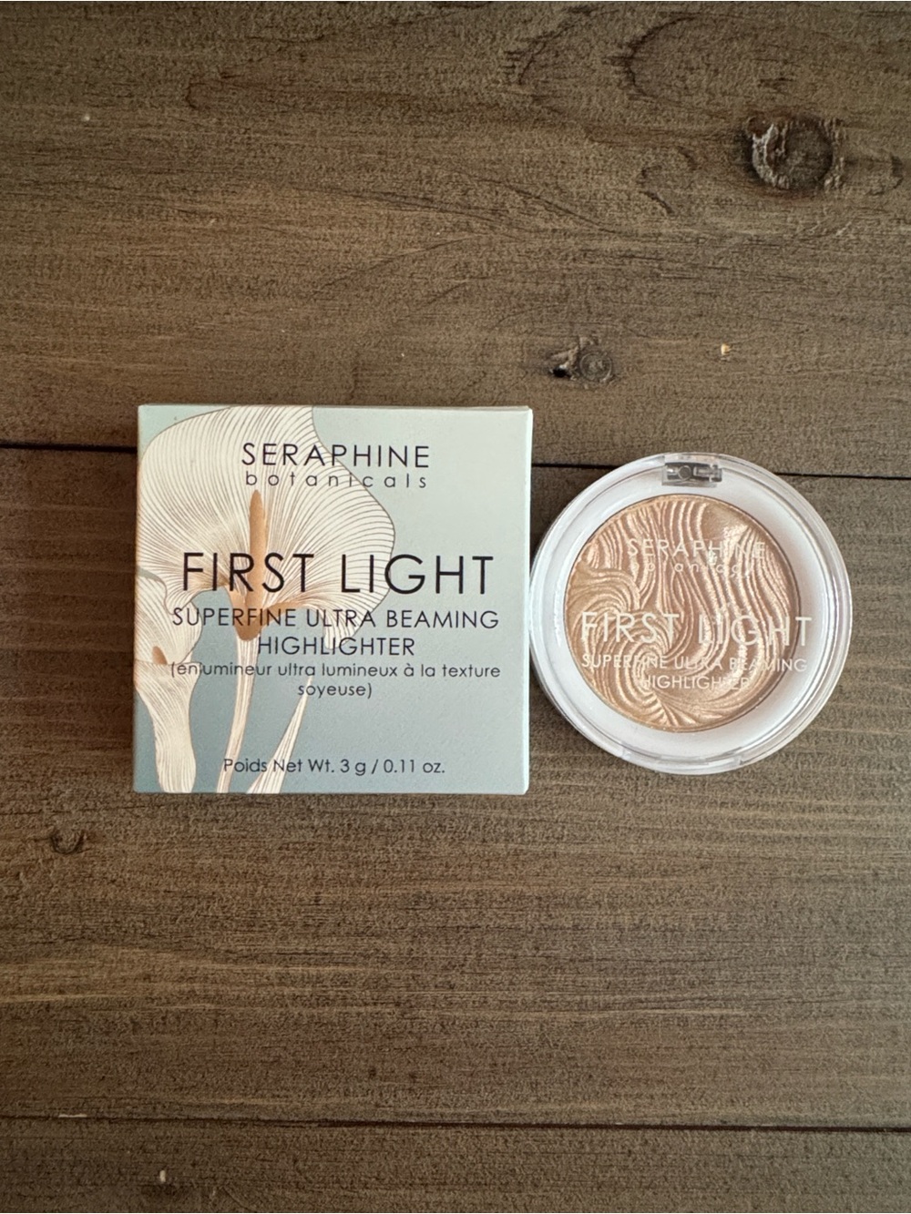 Seraphine Botanicals First Light Superfine Ultra Beaming Highlighter